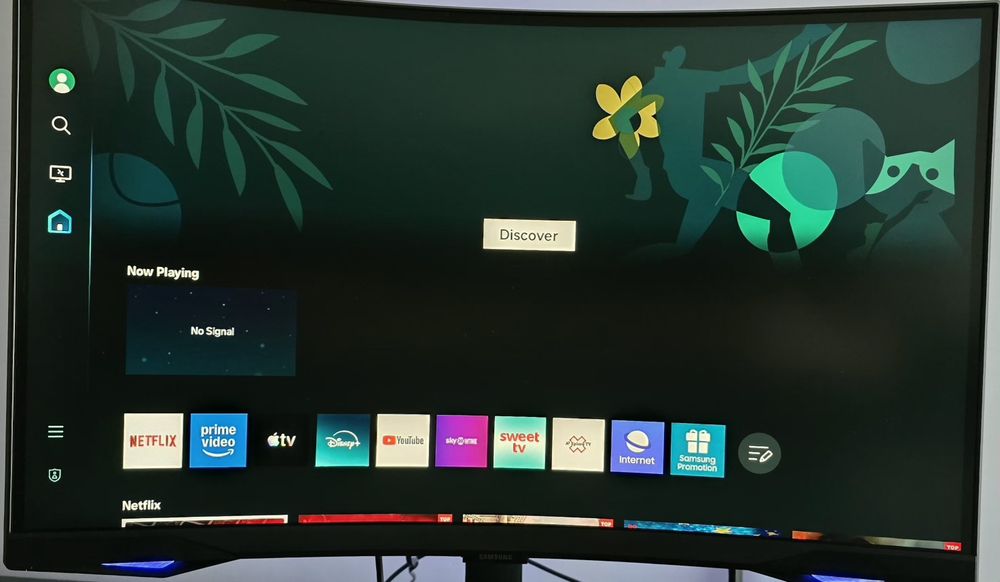 Samsung Odyssey G6 240hz QHD 27 SMART MONITOR