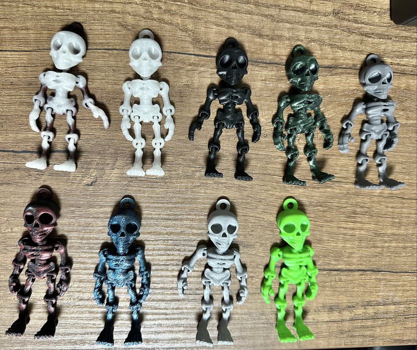 3D фигурка – Скелет с подвижни стави