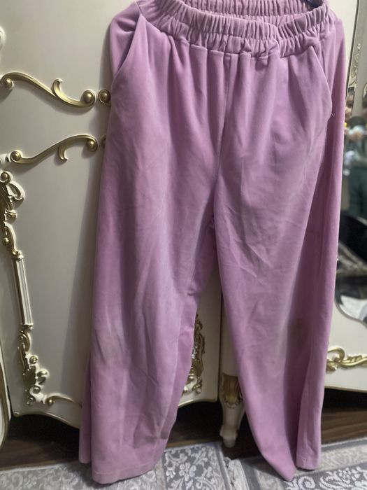 Двойка велюровая