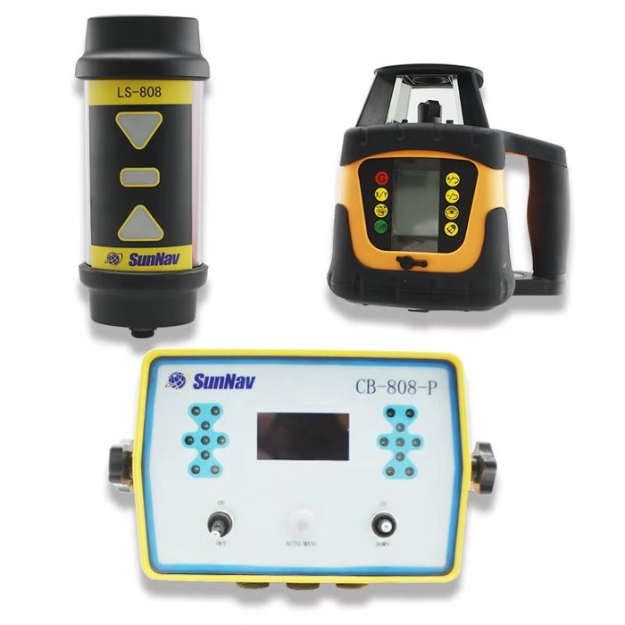 Ekranli SunNav 808+Lazer yer tekislagich лазерный планировщик