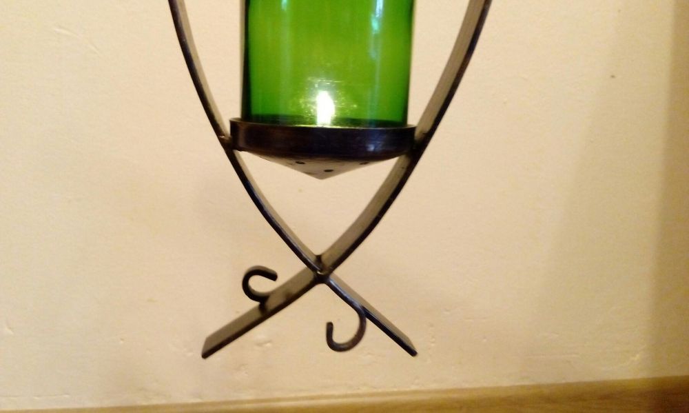 Suport forjat pt. lumanari