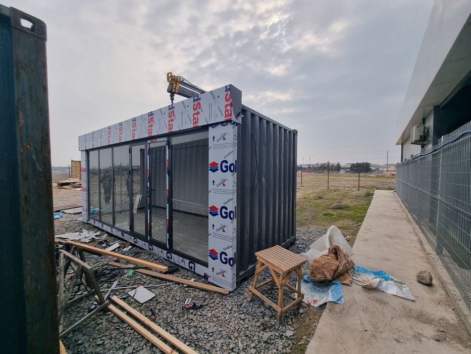 Контейнер Домик Офис Магазина Сартарошхона Готовы Конструкции Konteyne