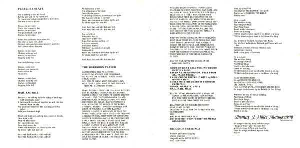 CD Manowar - Kings of Metal 1988