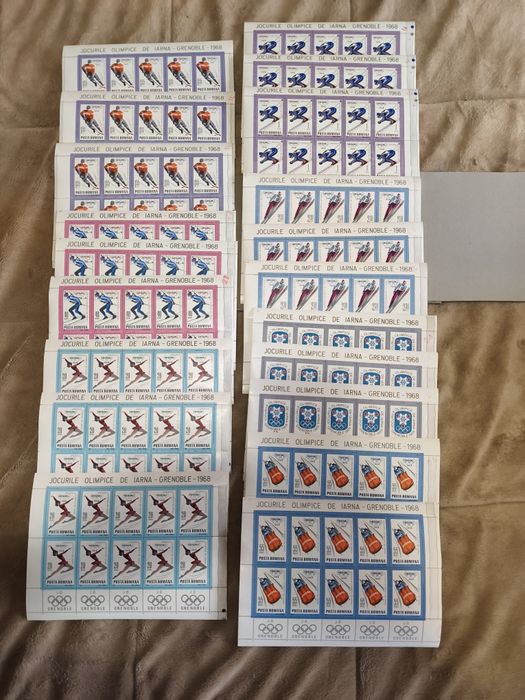 Timbre Jocurile de iarnă Grenoble!
