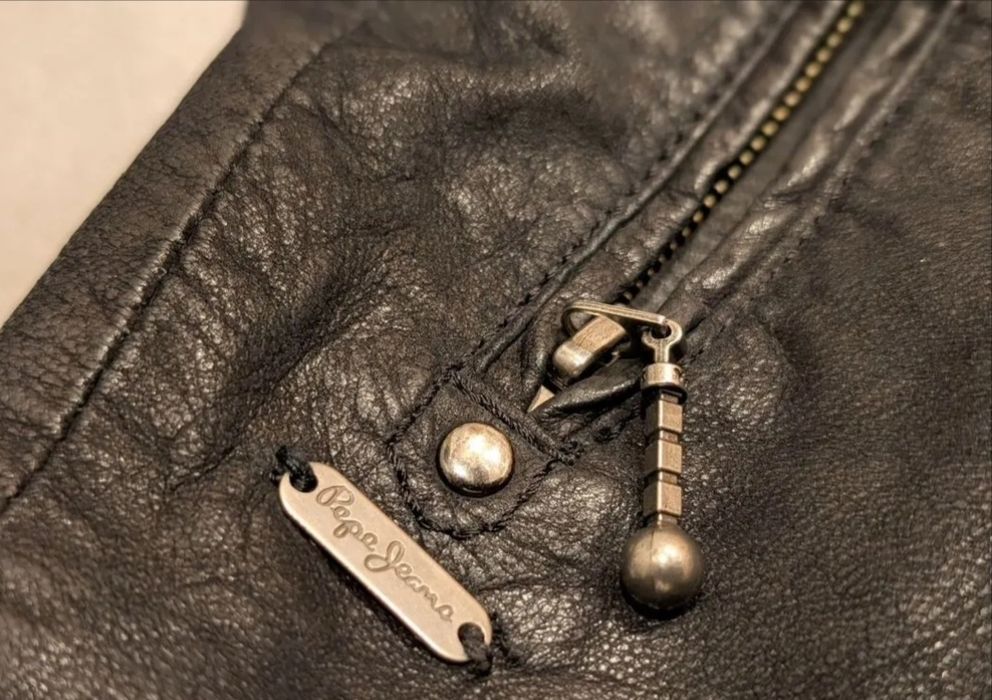 Мужская кожаная куртка Pepe jeans XL