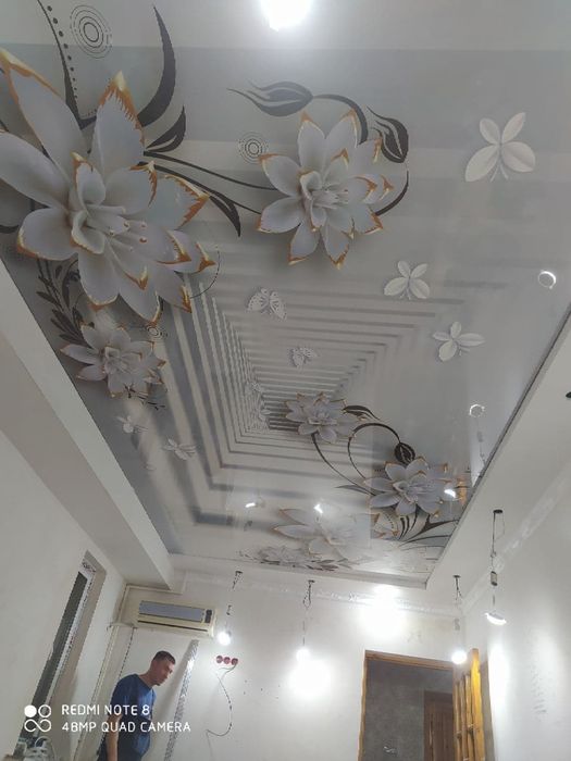 Натяжные потолки