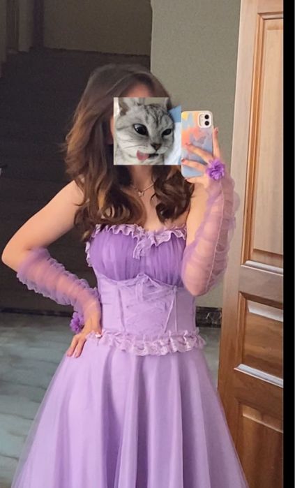 платье вечернее, на выпускной