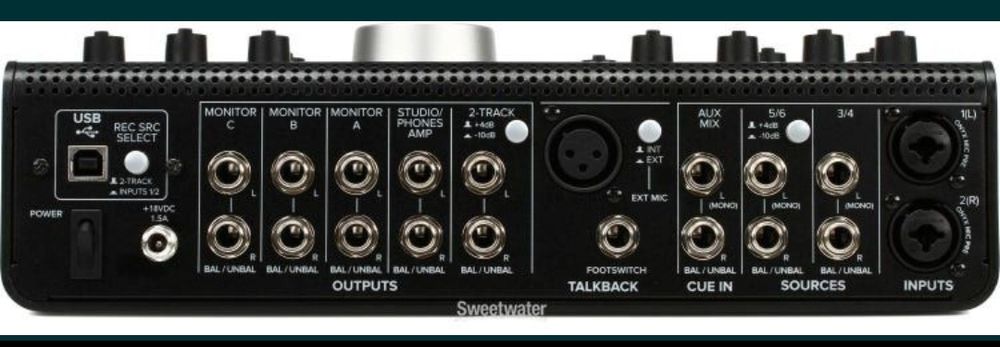 Звуковая карта для студийных мониторов Mackie Big Knob Studio+