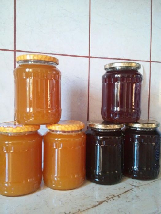 Miere de salcam, albastrele, floarea-soarelui, mana