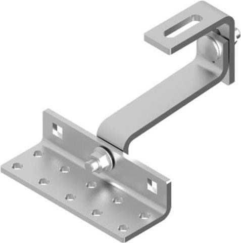 Suport Dublu Reglabil 120 mm Panou Fotovoltaic | Cârlig Acoperiș Țiglă