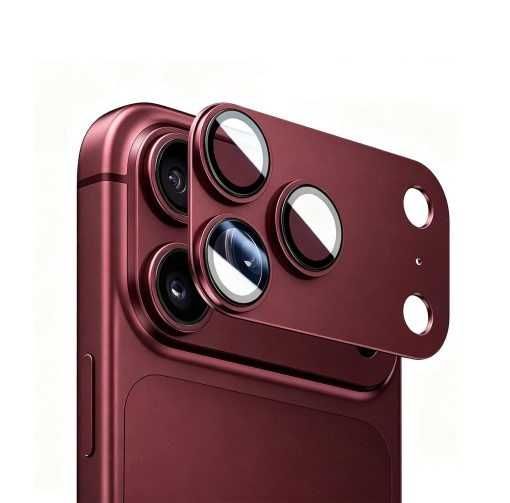 Folie din Sticla pentru Camere Foto–iPhone 18 Pro Max Negru