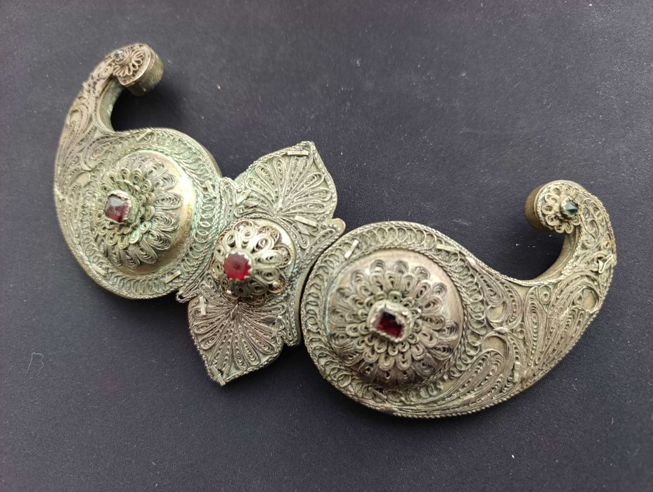 Пафти Сребърни Филигран Носия 19 ВЕК