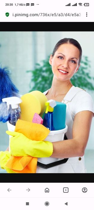 Уборка квартир генеральная, влажная.