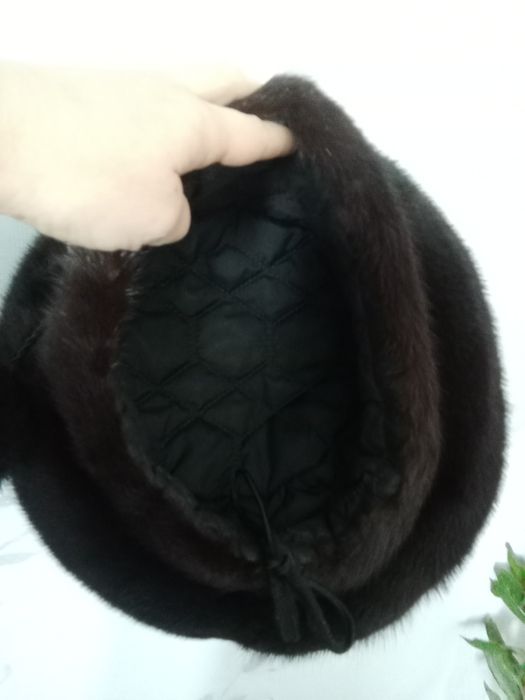 Берет норковый женский