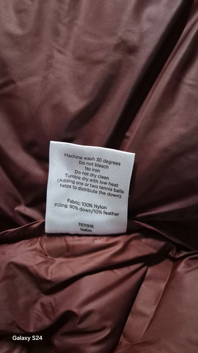 Geacă damă 2117 Isabo – puf/fulgi, Rum Raisin