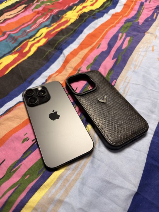 Iphone 16 pro 256gb negru impecabil 10/10 ca nou