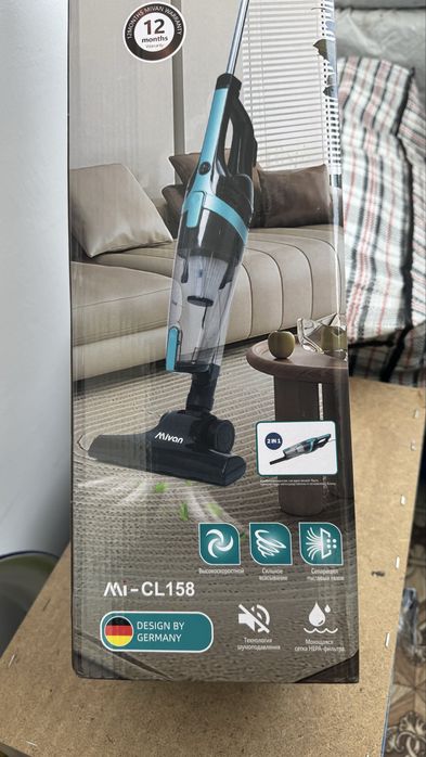 Продам вертикальный пылесос 2 в 1