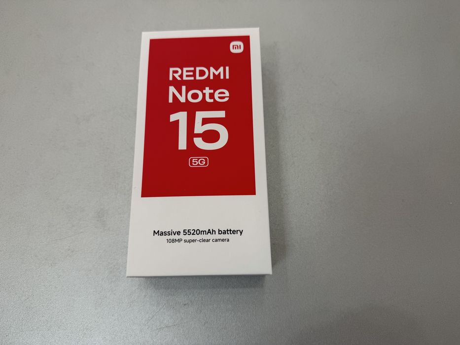 Xiaomi Redmi Note 15 5G, 256 gb, 8 gb ram, Glacier Blue, dual sim, nou la cutie