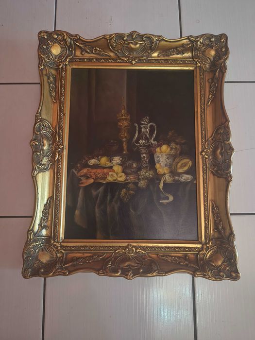 Tablou vintage,, Natura Moartă ,,