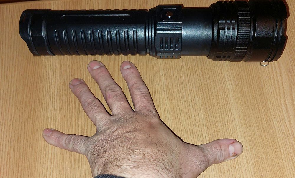 Lanterna aluminiu puternica dimensiune mare