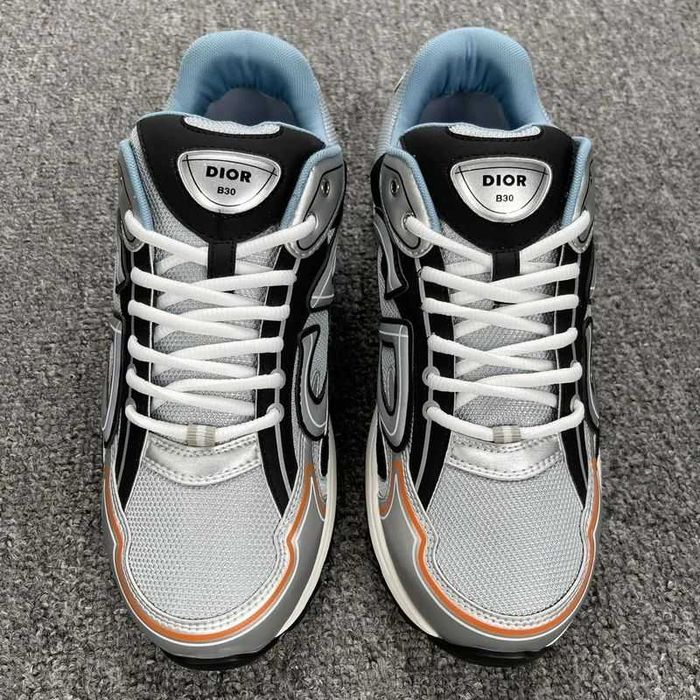 Dior B30 Silver Dark Grey