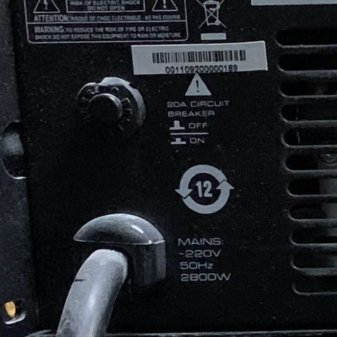 2x Amplificatore 2800W