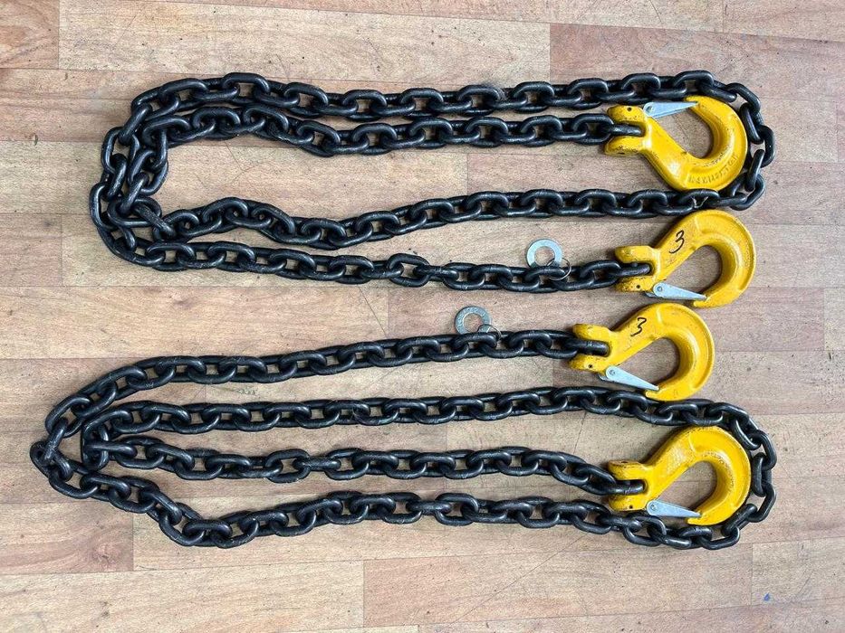 Цепь, талреп, ремни стяжные.