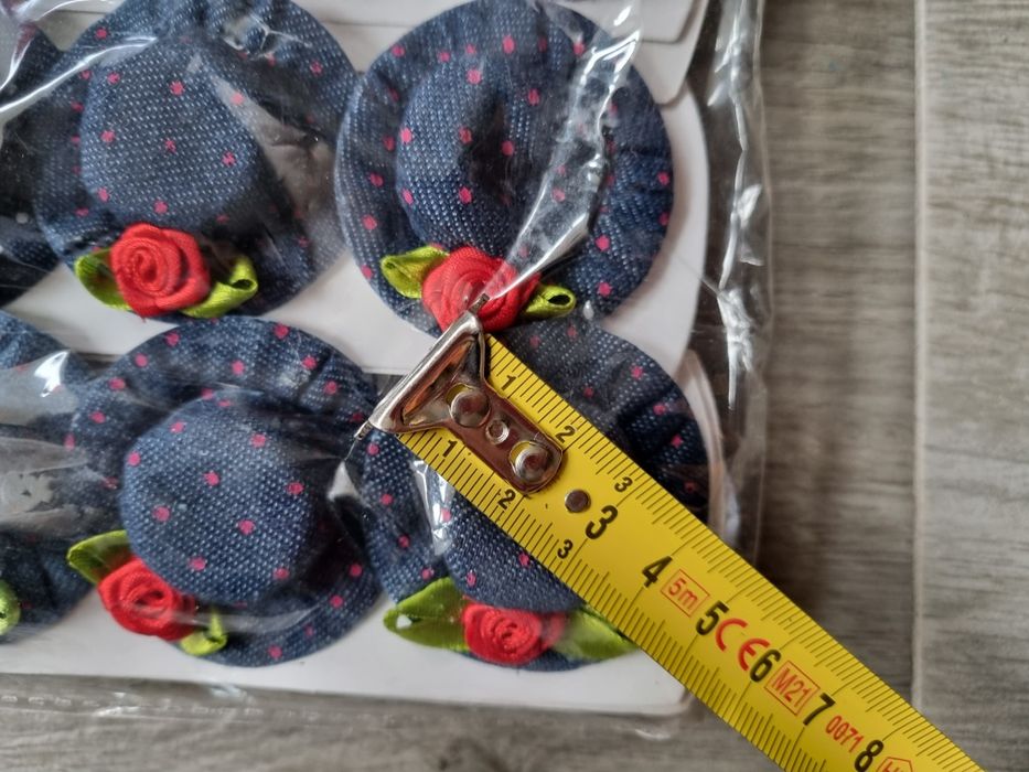 Фиби за коса с форма на шапка / крафт материали