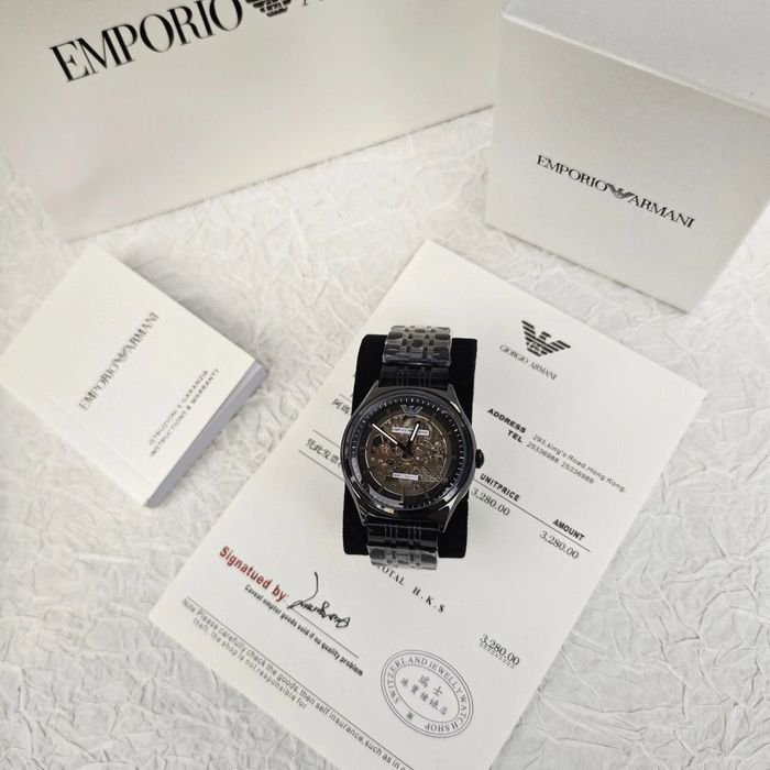 Emporio Armani Meccanico Automatic – Skeleton