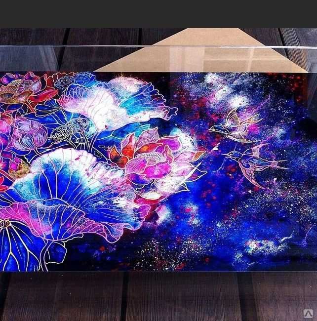 УФ-печать широкоформатная: акрил,оргстекло