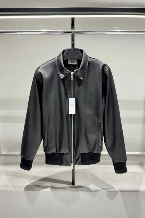 Мъжко кожено яке ami