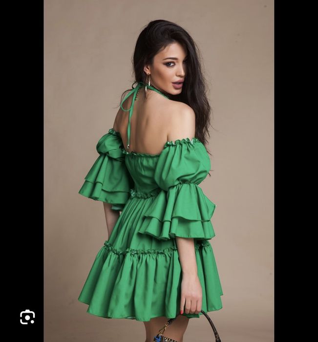Nicolle collection - зелена рокля