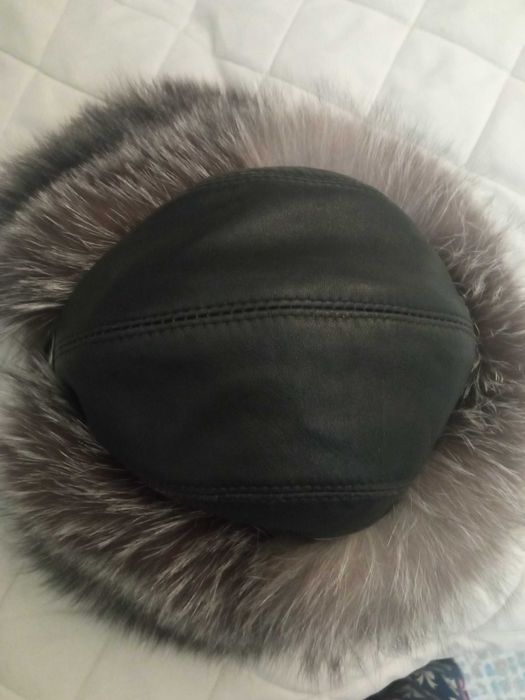 Шапка зимняя. Мех песец.