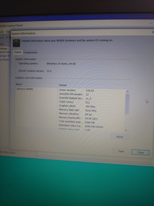 Acer Gaming• procesor i7• SSD 256• Nvidia•