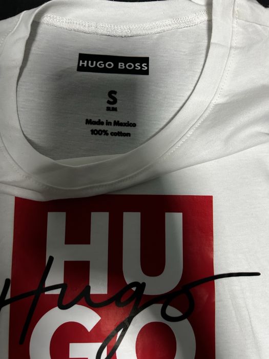 HUGO BOSS Дамска тениска с лого, размери S и М