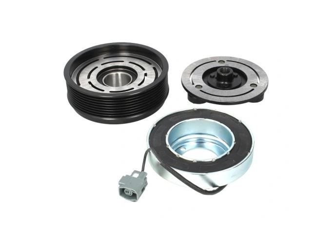 Cupla magnetica ambreiaj compresor A/C diametru 124 mm cu 8 caneluri, tip Pansonic H12A1, Mazda 3 BK 2003-2009, 5 (CR) 2005-2010; Mazda 6 2002-2007 motorizari 2, 0d; 2,0 MZ-CD, 2,0 MZR-CD; 2, 3, rulment 32
