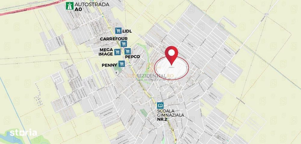 Teren intravilan 438 mp, Str. Lacramioarei - Comuna Berceni
