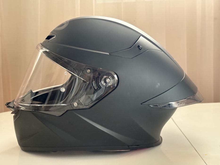 Каска KYT TT-REVO, черен мат, размер XL.