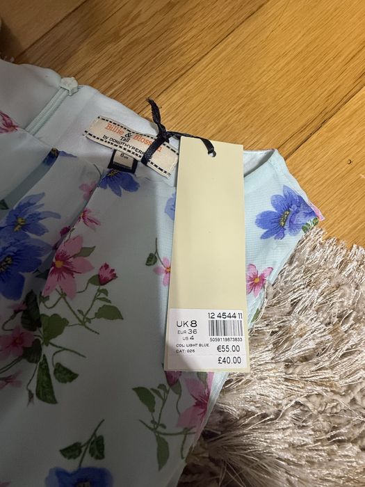 Rochie inflorata, marimea 36-38