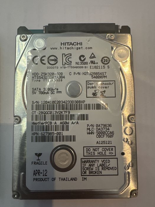 Жесткий дисң 2,5 (hdd - sata) 3 шт