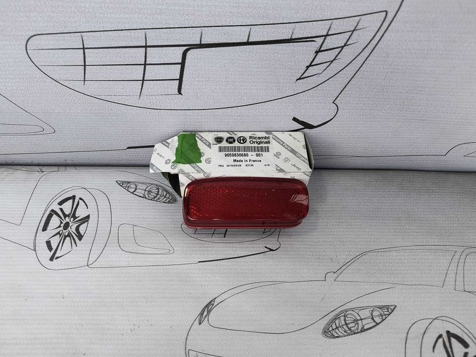 Catadioptru Bara Spate Stanga Fiat Scudo 2009 / 2007-2016 Cod OEM 9659830680 (5B2)