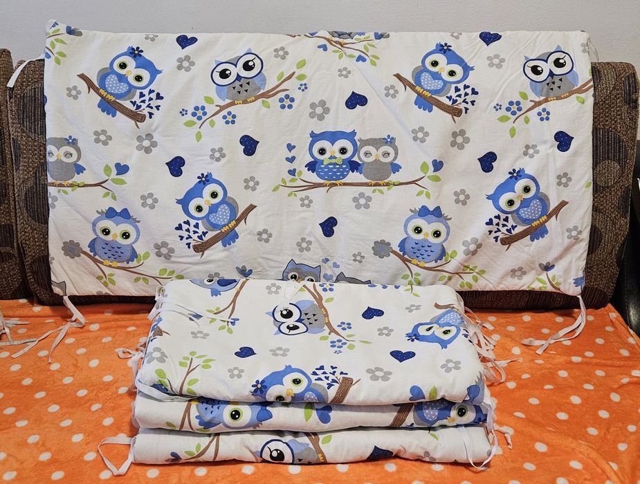 Vând 3 seturi de apărători pt pătuț