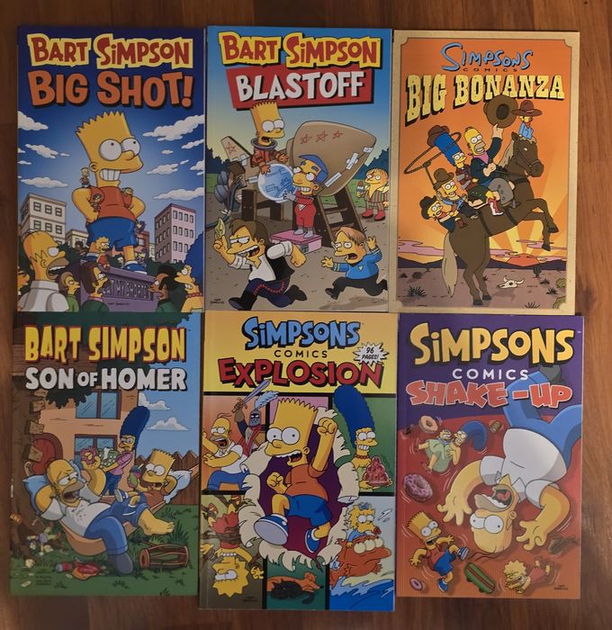Set 26 volume colectia The Simpson, limba engleza