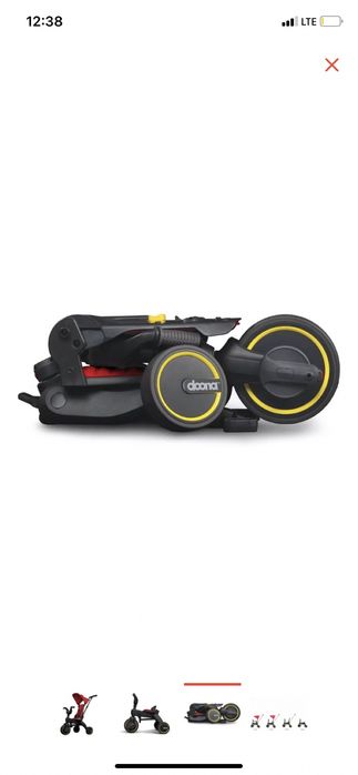Велосипед трансформер Doona Liki trike S1
