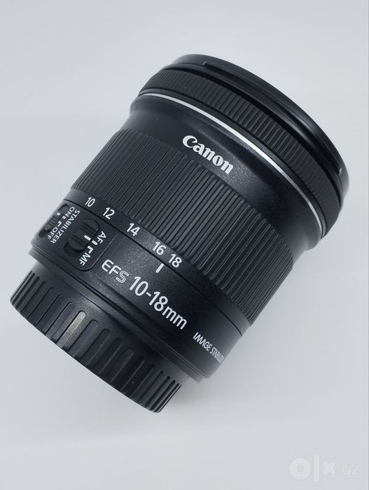 Canon 10-18mm, yangidek holatda