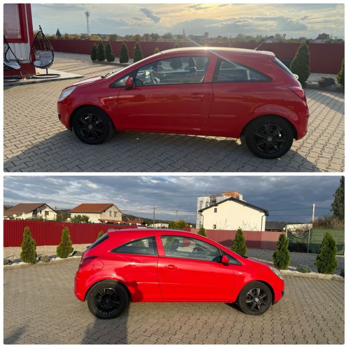 OPEL CORSA D AUTOMATA 1.2 BENZINA 80 CAI EURO 4,climatronic,comenzi volan+Mp3,anvelope noi M+S,recent adusa din Germania,km reali,absolut impecabila