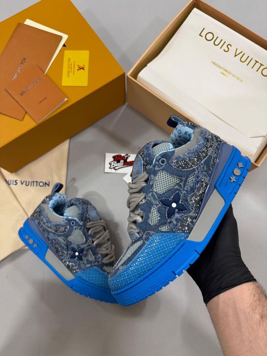 Louis Vuitton Trainer Skate Albăstri Calitate Superioara