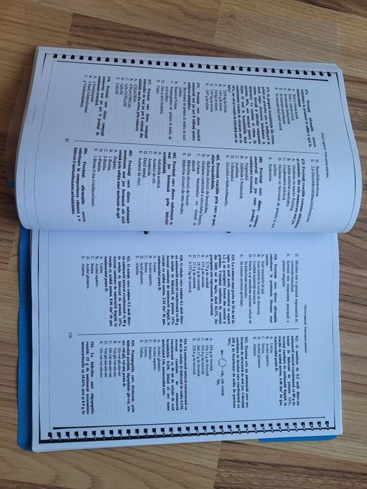 Teste de chimie organică 2021 - admitere medicină Cluj-Napoca