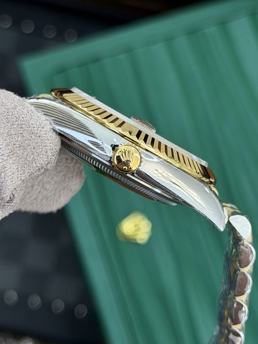 Rolex Date-Just Diamond 41 Champagne Dial ETA 3235