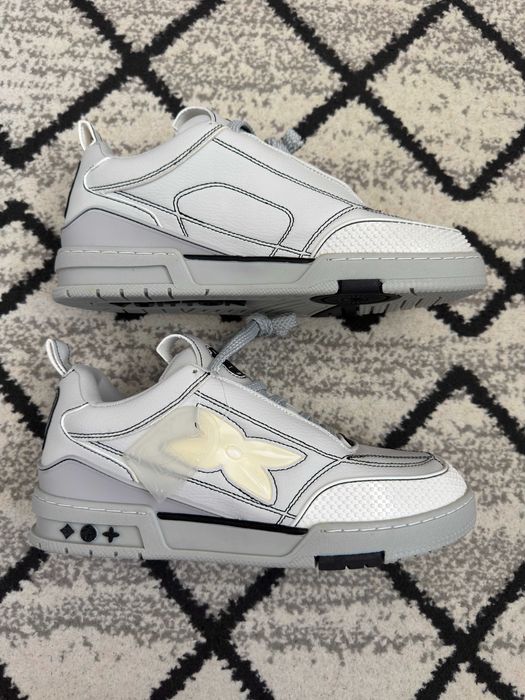 Louis Vuitton LV Skate Sneaker Gri Noi Fara Cutie Marimea 45 Grey 1ABZ5X
